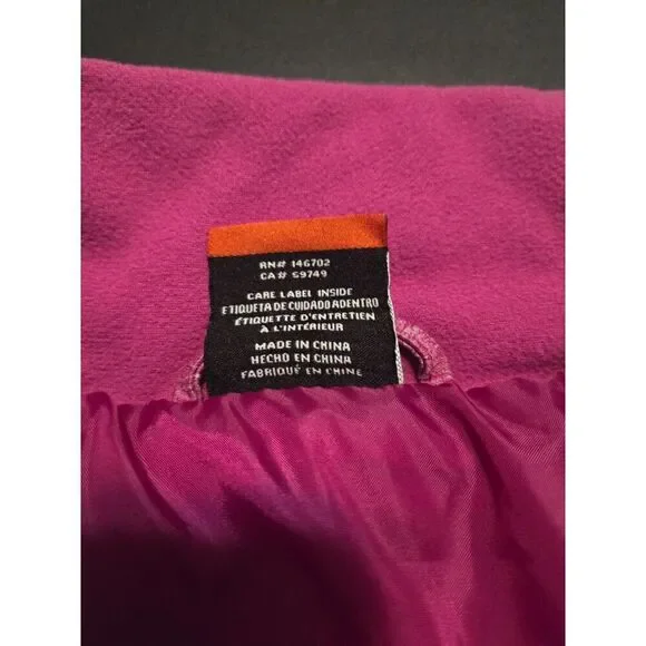 High Sierra Women's Pink Lynn Insulated Quilted Full Zip Jacket Size Medium - Picture 3 of 8